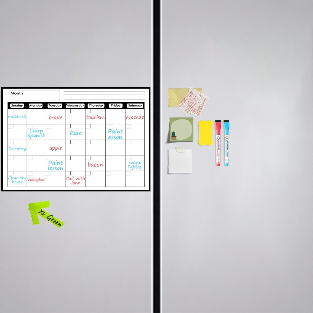 Magnetic Refrigerator Message Board Calendars