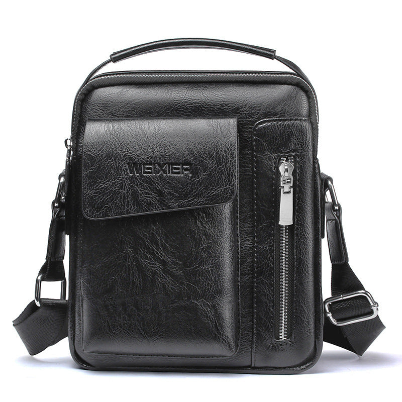 vertical style leisure and business handbag