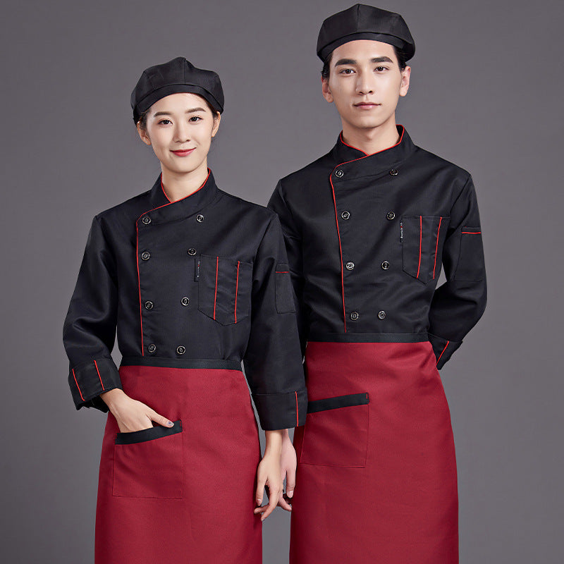 Hotel Chef Work Clothes Breathable Work Clothes