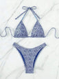European And American Bikini Lanyard Halter For Women
