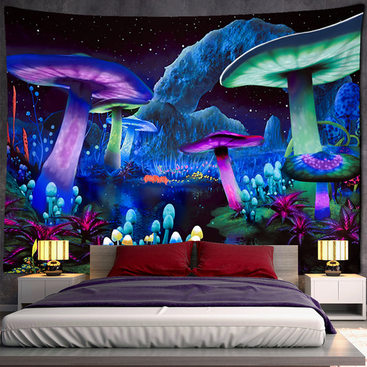 Tapestry Dream Mushroom Psychedelic Rug Home Decor