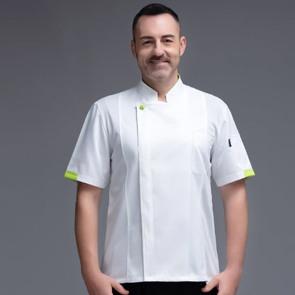Hotel Chef Workwear Short Sleeve Baking Top