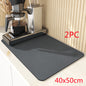 Super Absorbent Drainer Mats Tableware Kitchen Dinnerware Placemat