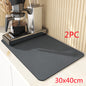 Super Absorbent Drainer Mats Tableware Kitchen Dinnerware Placemat