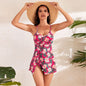 Sports Style Split Skirt Swimsuit Beach Apparel