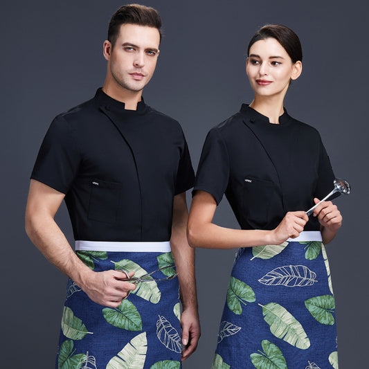 Mesh Fabric Breathable Light Chef Clothing