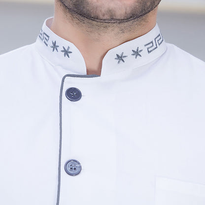 Hotel Chef Uniform Short-sleeved Overalls Restaurant