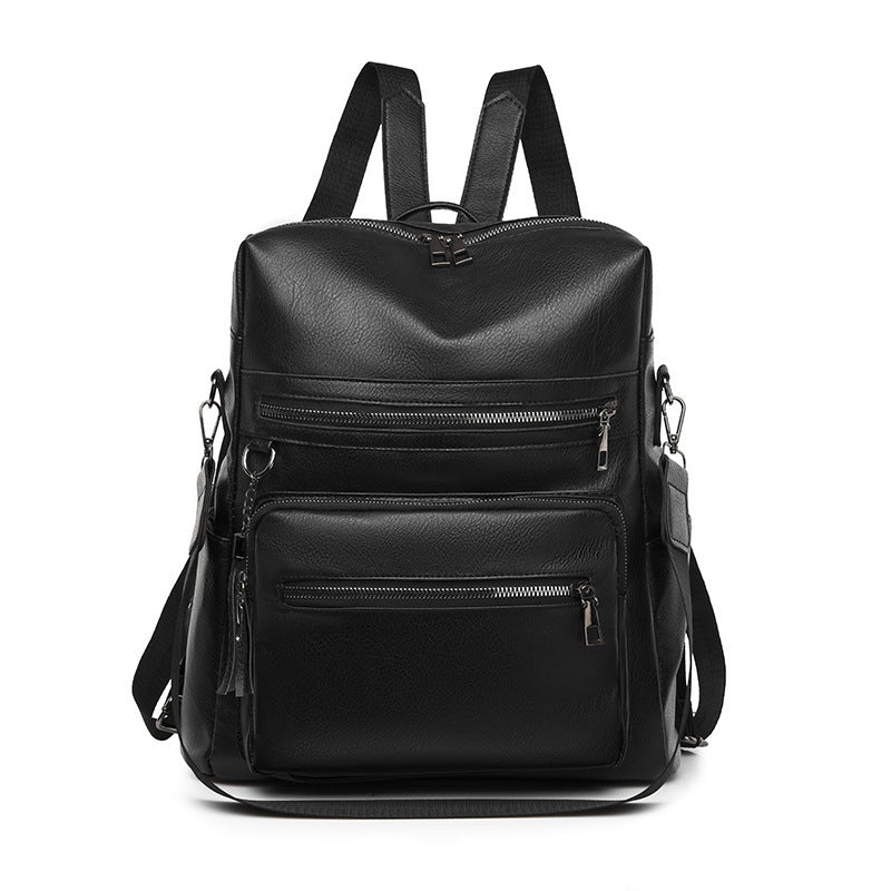 New Casual Women's Backpack Fashion Large Capacity