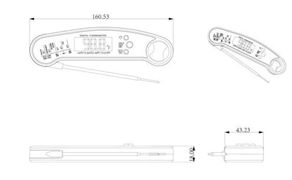 Food Barbecue Thermometer