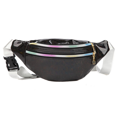 Double Pocket Holographic Fanny Pack