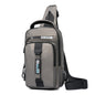 Men's outdoor waterproof diagonal bag