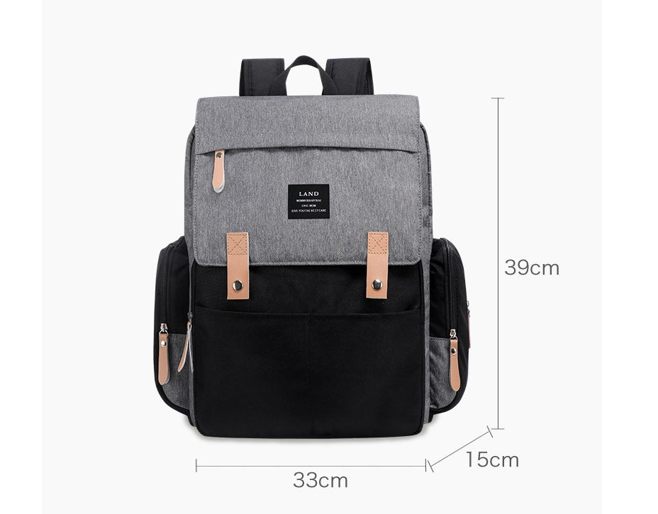 Diaper Bag Mother Large Capacity Travel Nappy Backpacks with Baby Nursing Bags