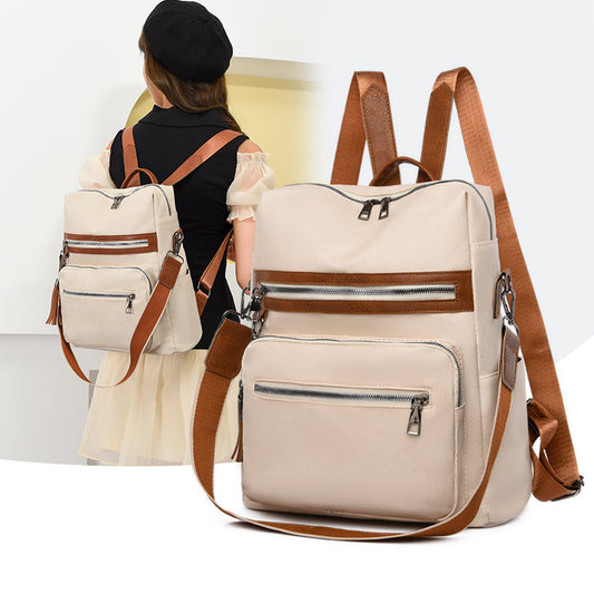 New Casual Women's Backpack Fashion Large Capacity