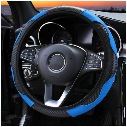 Car Steering Wheel Cover Carbon Fiber Sports Model