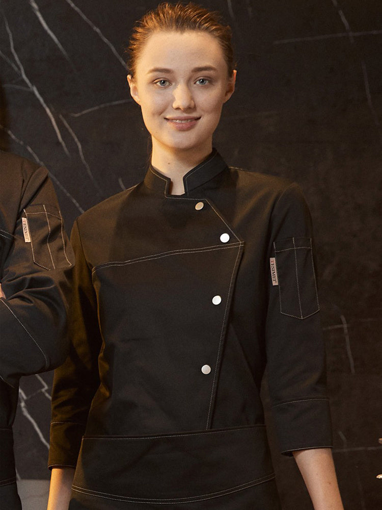Chef Overalls Blouse Catering Dessert