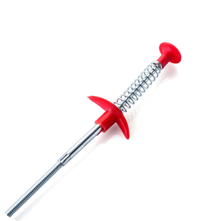 60CM Sewer Spring Pipe Dredging Tool Household Hair Cleaner Drain Clog Remover Cleaning Tools Household For Kitchen Sink Kitchen Gadgets