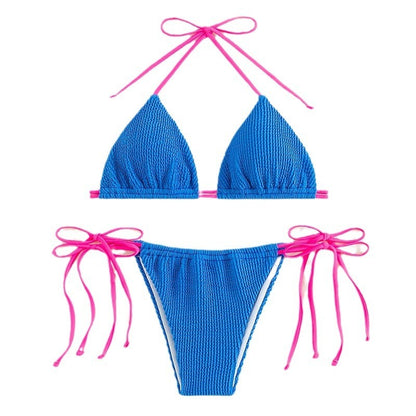 Women's Fashion Statement Lace Up Swimsuit