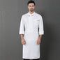 Chef Clothes Long Sleeved Catering Kitchen Coverall