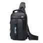 Men's outdoor waterproof diagonal bag