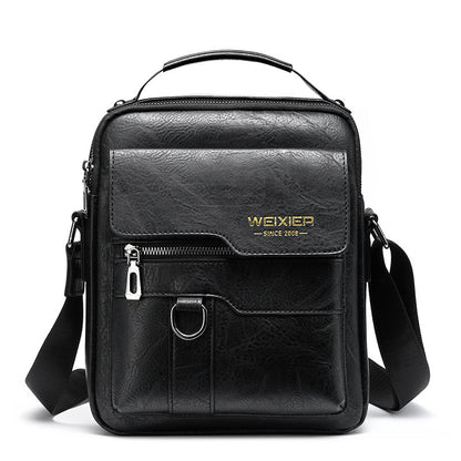 Men's Messenger Bag One Shoulder Retro Business Backpack