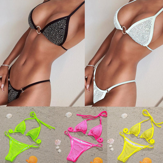 New Sexy Bikini Diamond-Studded Female Swimsuit Bikini