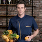 Ice Silk Cotton Smooth Chef Work Clothes