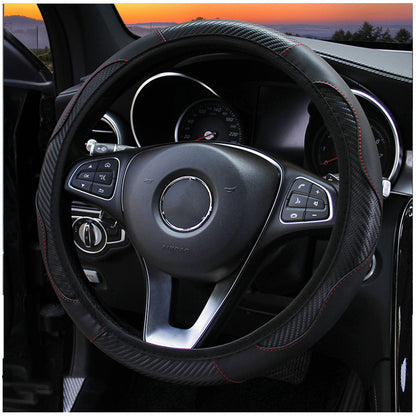 Car Steering Wheel Cover Carbon Fiber Sports Model