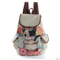 Retro Cute Cat Drawstring Backpacks