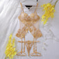 Bra Set Mesh See-through Thin Lace Seduction Underwear Underwear Three-piece Set