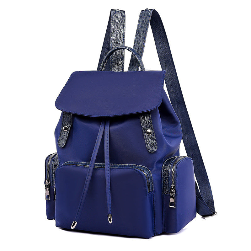Oxford Cloth Light Backpack Large Capacity Schoolbag