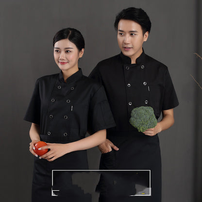 Chef Clothing Short-sleeved Summer Breathable Mesh