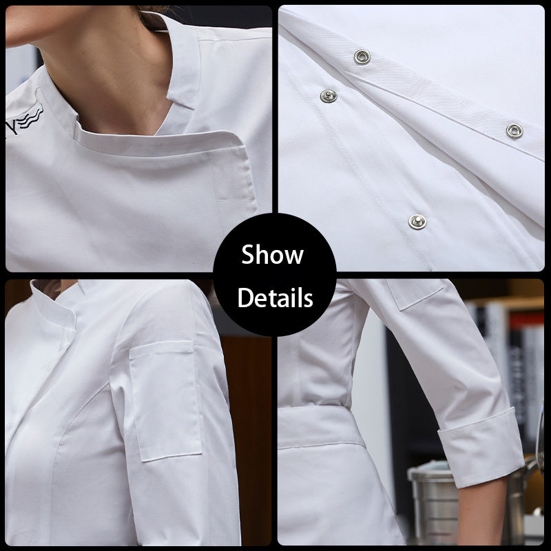 Fashion Chef Workwear Women's Long Sleeve