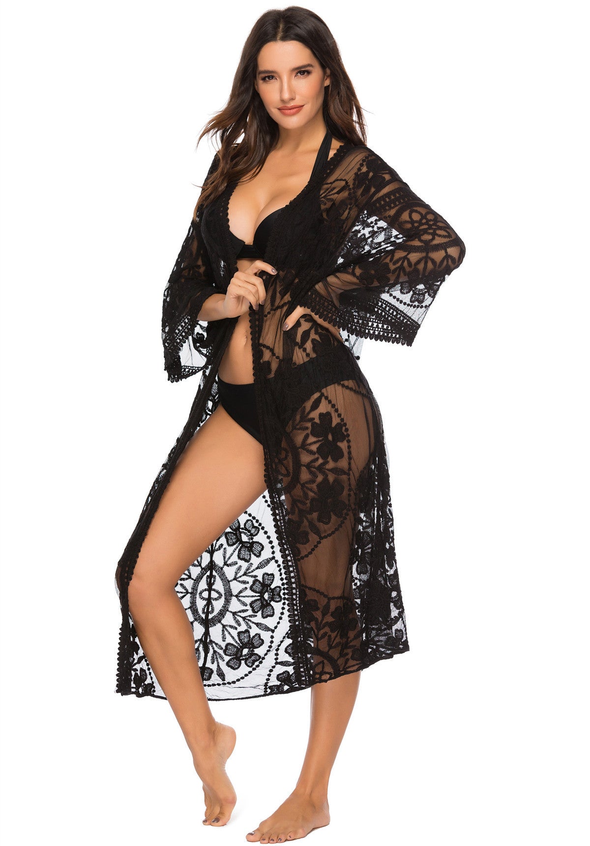 Beach Blouse And Sun Protection Clothing