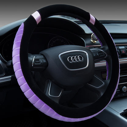 Steering wheel cover