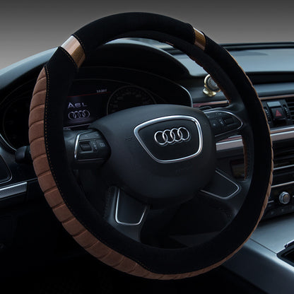 Steering wheel cover