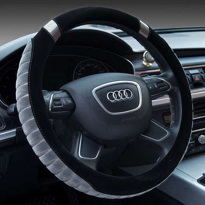 Steering wheel cover