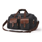 European American Style Travel Bag Canvas Portable