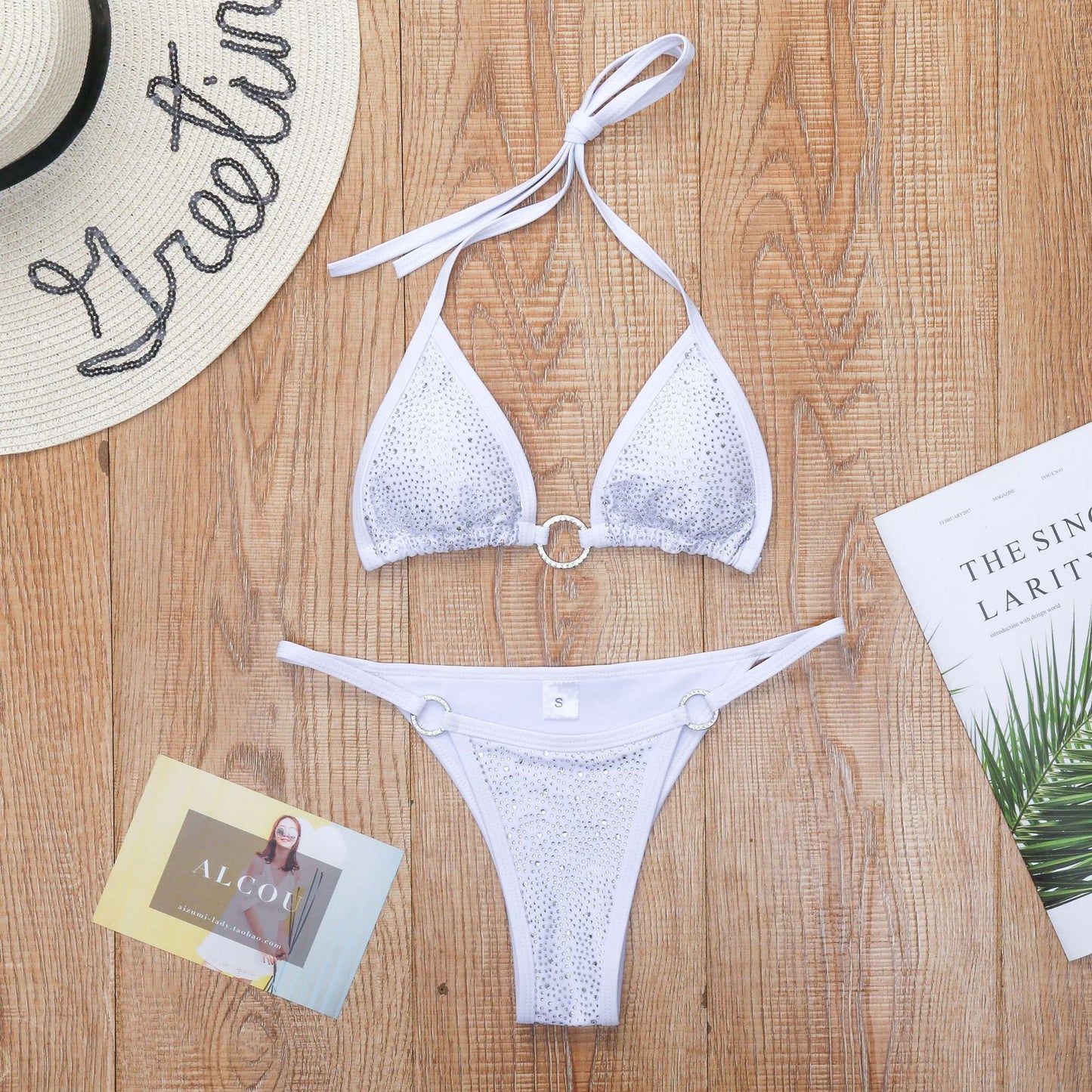 New Sexy Bikini Diamond-Studded Female Swimsuit Bikini