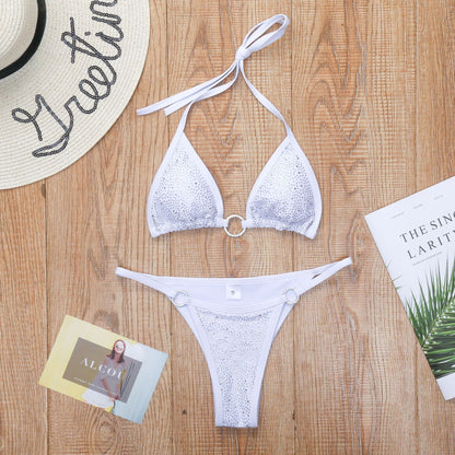 New Sexy Bikini Diamond-Studded Female Swimsuit Bikini