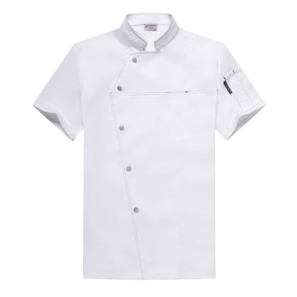 Chef Work Clothes Short Sleeved Catering Chef Clothes