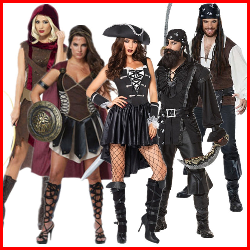 Halloween Costume Multiple Adult Men And Women Stage Performance Cosplay