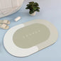 Bath Super Absorbent Mat Quick Drying Bathroom Carpet Modern Simple Non-Slip Floor Mats Home