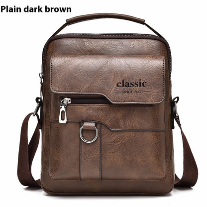 Men's Messenger Bag One Shoulder Retro Business Backpack