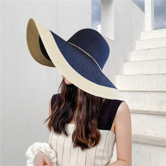 Summer Sun Protection Big Brim Beach Hat Outdoor