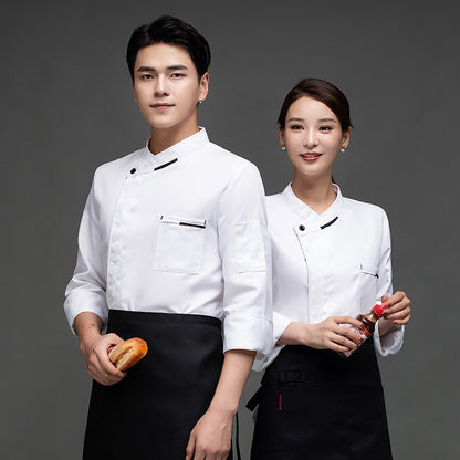 Chef Workwear Long Sleeve Suit Chef Uniform