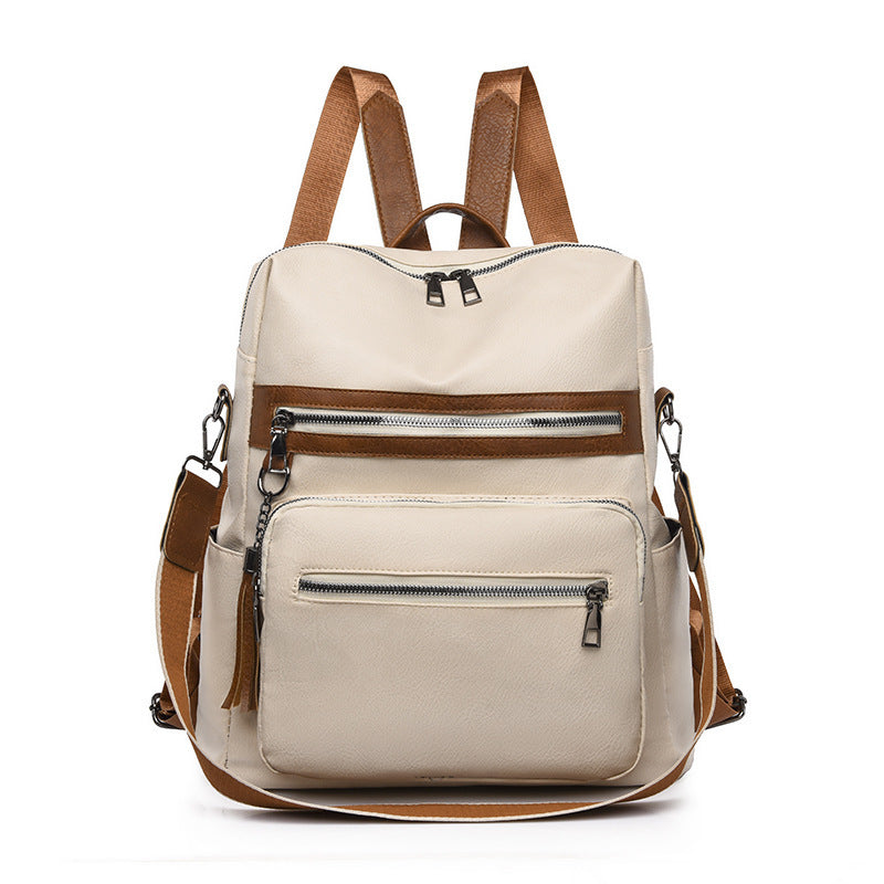 New Casual Women's Backpack Fashion Large Capacity