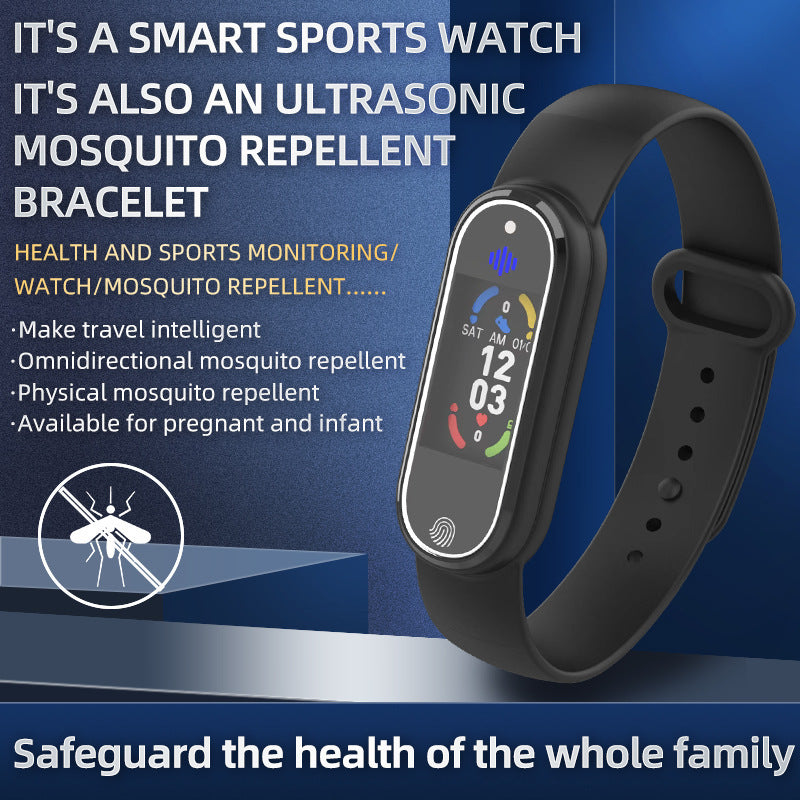 New Mosquito Repellent Bracelet Ultrasonic Insect Wristband Watch Anti Mosquito Baby Kids Adults
