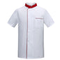 Summer Men's Chef Clothes Short Sleeve