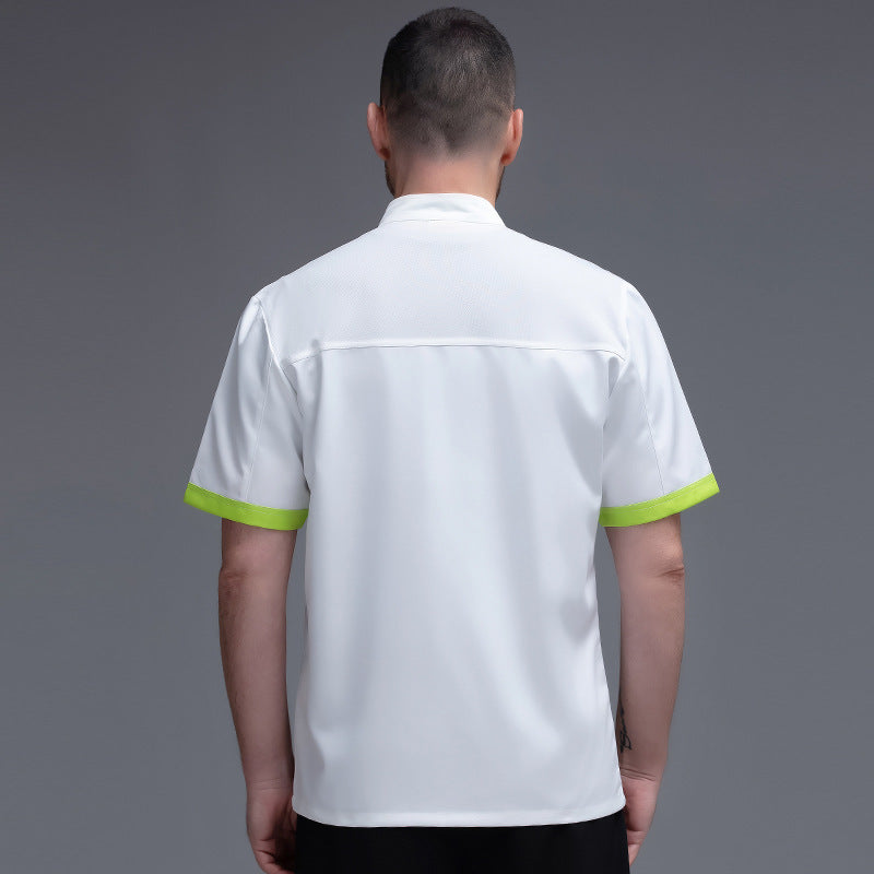 Hotel Chef Workwear Short Sleeve Baking Top