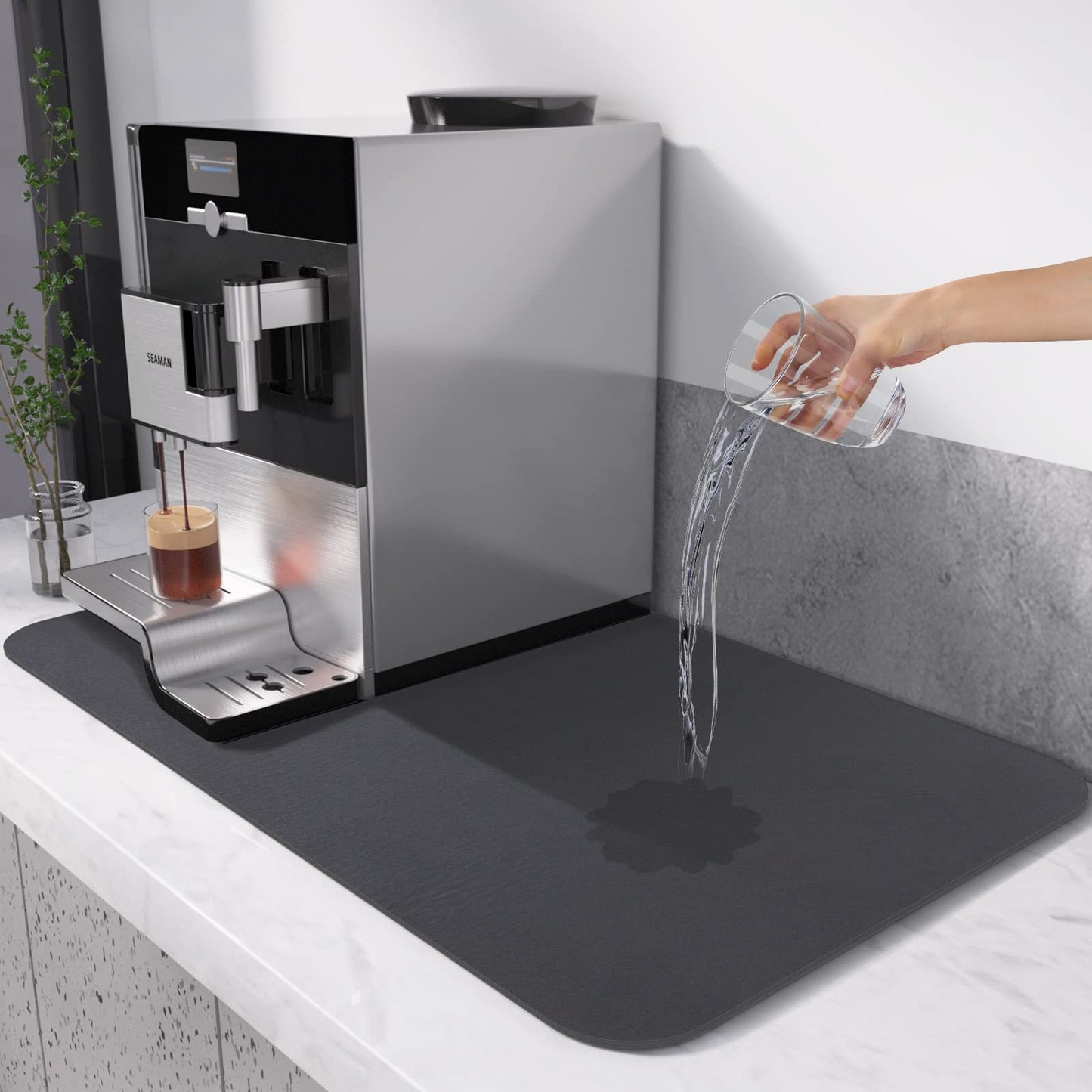 Super Absorbent Drainer Mats Tableware Kitchen Dinnerware Placemat